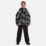 Huppa Poiste talvekomplekt WINTER 4, dark gray pattern/ black