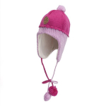 Huppa Kootud m&uuml;ts ZOE, fuksia/ roosa M, fuchsia/ light pink