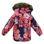 Huppa Laste talvejope VIRGO, navy pattern, 80