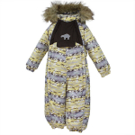 Huppa Laste talvekombe ARIANNA, lemon pattern