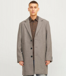 Jack & Jones Meeste mantel 12263845*01, beež/greig 5715603181739