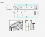 2 x L-kujuline kinnitusklamber Scot Bk-800l2 ustele