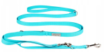 Reguleeritav koerarihm Amiplay Samba 8in1 L, t&uuml;rkiissinine, 200-400cm