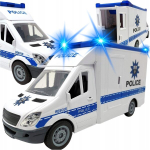Tulede ja heliga politseiauto, m&auml;nguasi lastele