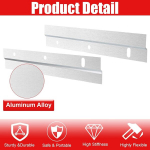 Yayods 8 tk 15 cm Z-klambrite komplekt riputamiseks - prantsuse riputussiin kruvidega - lukustuvad seinakinnitused piltidele, peeglitele, kunstiteostele, maalidele