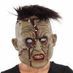 Zombie mask - DisfraZZes - Adult - Green - Halloween
