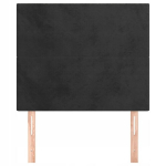 2 Black Velvet seljatoed 100x5x78/88 cm