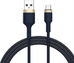Vayox Usb - Microusb kaabel, 1m, sinine, Quick Charge 3.0