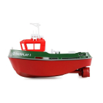 AMEWI Fairplay I Schlepper Boot 1:72 RTR roheline 2,4 GHz