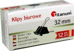 Kontoriklambrid 32mm, 12 tk. pakendis