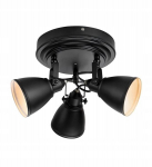 Markslojd Fjallbacka 108081 laevalgusti, 3x20w G9, must