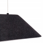 Maxlight Carbon Black&grey Led ripplamp