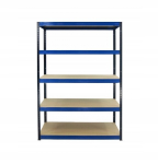 Metallist riiul Helios Hbn 213x180x50 cm, 5 riiulit, 175 kg/riiul