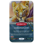Derwent Chromaflow pliiatsiv&auml;rvid, 24 v&auml;rvi