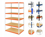 Metallist riiul Helios Hwo 213x150x60cm, 6 riiulit, 275kg/riiul