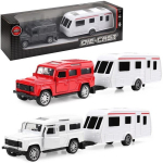 Metallist auto koos haagisega MIX - Trifox