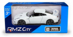 Metallist mudel Nissan Gt-r (r35) 2017 valge, 1:38