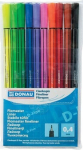 Donau D-fine 0,4 mm t&auml;itesulepead, komplektis 10 v&auml;rvi