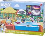 Bluey m&auml;ngukomplekt "pool Time" figuuridega