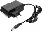 Modulaarne 12vdc 1a toiteadapter, 5,5 x 2,5 mm pistik
