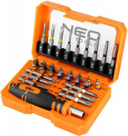 Neo Tools otsikukomplekt 31 tk. S2 teras 1/4" kuuskant