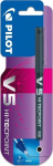 Pilot V5 must 0,5 mm t&auml;itesulepea