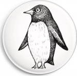 Dekoratiivne magnet "hubert pingviin", 56 mm