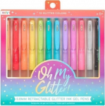 S&auml;raga geelpliiatsite komplekt "oh My Glitter", 12 v&auml;rvi