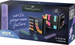 Faber-castell Textliner 1546 markerid, 16 tk. komplekt koos alusega
