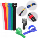 Geko Velcro kaabliorganisaator 150mm x 12mm, 12 tk.