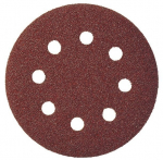 Kleebisega lihvketas 125mm, P150, 8 auku