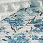 Voodikate Eurofirany CHON/NOA/B+NIEB Valge 170x210 Pol&uuml;ester