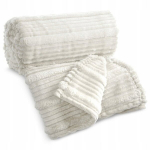 Tekk Eurofirany NINA 220x200 valge 3D-efektiga