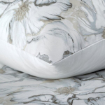 Voodipesukomplekt POS/ST LISA, 3-osaline, satiin, 220x200 cm, lukuga