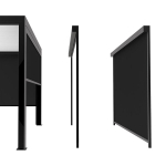 K&uuml;lgsein Mirpol Luxe 3x3 m hall moodne varikatus
