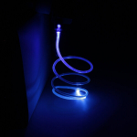 USB LED Lightning laadimis- ja andmesidekaabel iPhone'ile