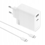 realme SUPERVOOC 80 W kahepesaline GaN-v&otilde;rgulaadija + USB-C-kaabel