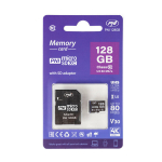 Telefoni m&auml;lukaart microSDXC 128 GB m&auml;lukaart SD-adapteriga, klass 10, 80 Mb/s, V30 | SDXC | UHS kiirusklass 3