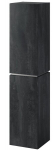 Rippuv vannitoakapp Szynaka Meble Letto 06, 35&times;35&times;158 cm, must