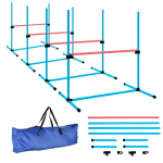 Agility Set, 99x65x94 cm, Hele sinine, Reguleeritav treeningvarustus