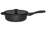 Maku pann kaanega Foodie, 4,6 L, 28 cm, must