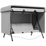 V&auml;lim&ouml;&ouml;bli kate, veekindel ja UV-kindel, PE, hall, 215x155x150 cm