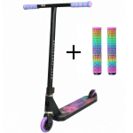 Triku t&otilde;ukeratas &ndash; NKD Next Generation Stunt Scooter Black Pink + k&auml;epidemed