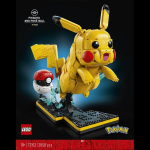 LEGO&reg; Pok&eacute;mon&trade; Pikachu ja Pok&eacute;pall ehituskomplekt 72152
