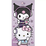 Hello Kitty vannir&auml;tik ja rannar&auml;tik 70&times;140 cm (kiire kuivamine)
