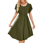 Suvine naiste midikleit Beluring, roheline, L