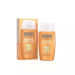 P&auml;ikesekreem ISDIN Fusion Water Magic Glow SPF50 50 ml, s&auml;rav l&otilde;pptulemus