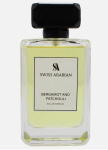 Parf&uuml;&uuml;mvesi Swiss Arabian Bergamot and Patchouli Citrus Gourmand meestele 100 ml