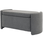 Sahtliga kott-tool, samet, 105x44x45,5 cm, hall