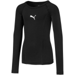 Puma Liga Baselayer Tee LS laste s&auml;rk, must 655921 03, 128 cm